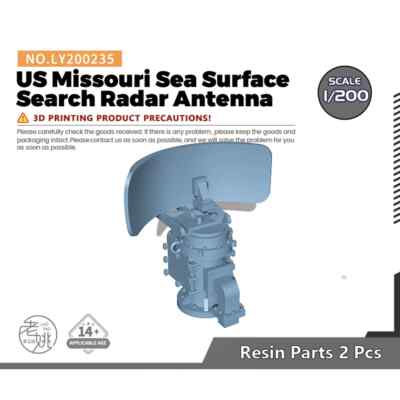 Yao's Studio LY200235 1/200 Model US Missouri Sea Surface Search Radar Antenna