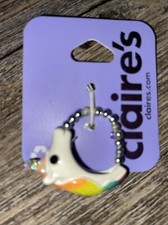 Claire s rainbow unicorn stretch rings adjustable 6 7 8