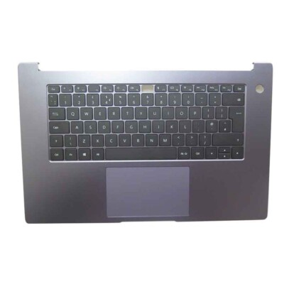 LAPTOP Gray PalmRest&UK keyboard For HUAWEI MATEBOOK D 15 Boh-WAP9R Boh-WAP9AR