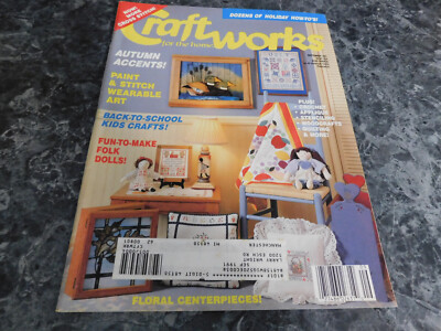 Craftworks For the Home Magazine September 1991 Leaf Vest