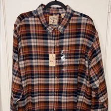 RedHead Casual Button Down Shirt Rust