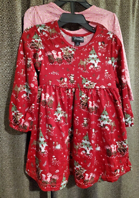 Picapino 2 Piece Toddler Girl Holiday Long Sleeve Dresses Size 12 Months  NWT | eBay