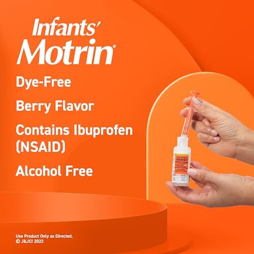 Motrin Infants' Oral Suspension Concentrated Berry Flavor 1 FLOZ SEE DESCRIPTION