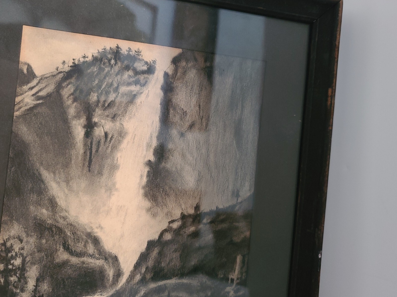 RAREJoseph Milner Kite1912"SEVEN FALLS COLORADO SPRINGS"Original Hand Painting eBay