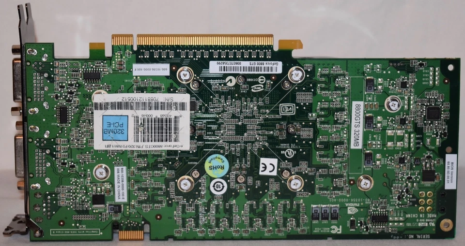 EVGA GeForce 8800 GTS 320MB PCI-E [MPN: 320-P2-N811-BR] - Image 2 of 4