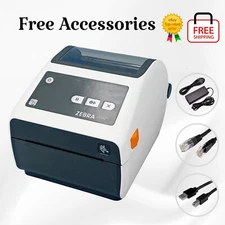 Zebra ZD420 Direct Thermal Healthcare Barcode Label Printer USB LAN Bluetooth