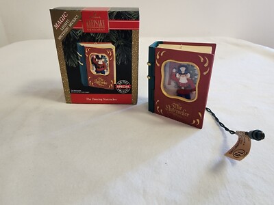 The Dancing Nutcracker Hallmark Ornament 1992, Magic Light Motion Music, Vintage