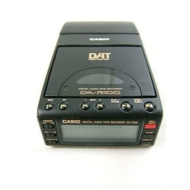 Very Rare! CASIO DA-R100 Digital Audio Tape Recorder DAT