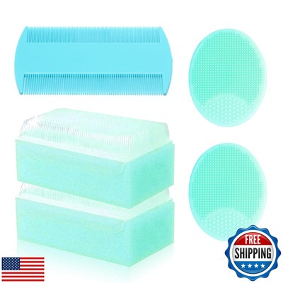 Cradle Cap Brush for Babies, 5Pcs Cradle Cap Treatment Set with Soft Bristle 
