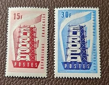 3118 - FRANCE - SCOTT# 805 - 806 - MNH - CAT $5.25