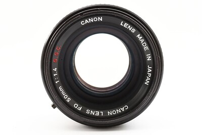 CANON FD 50mm F1.4 SSC MF Std Lens For FD Mount Japan [Exc+++
