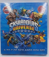 Skylanders Universe A-Z Skylands Box set Complete: book, stickers, paper model