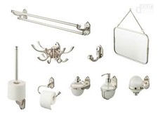 Badausstattung, Vintage Badezimmer Edel, Bad Accessoires Haceka