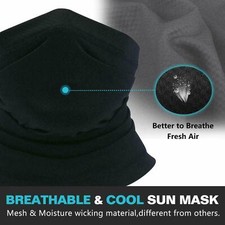 Neck Gaiter Bandana Neck Tube Cover Face Mask Headband Half Face Cover Turban US