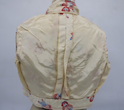 1960s Women Cotton blouse Short Sleeve High Waist - Picture 7 of 10