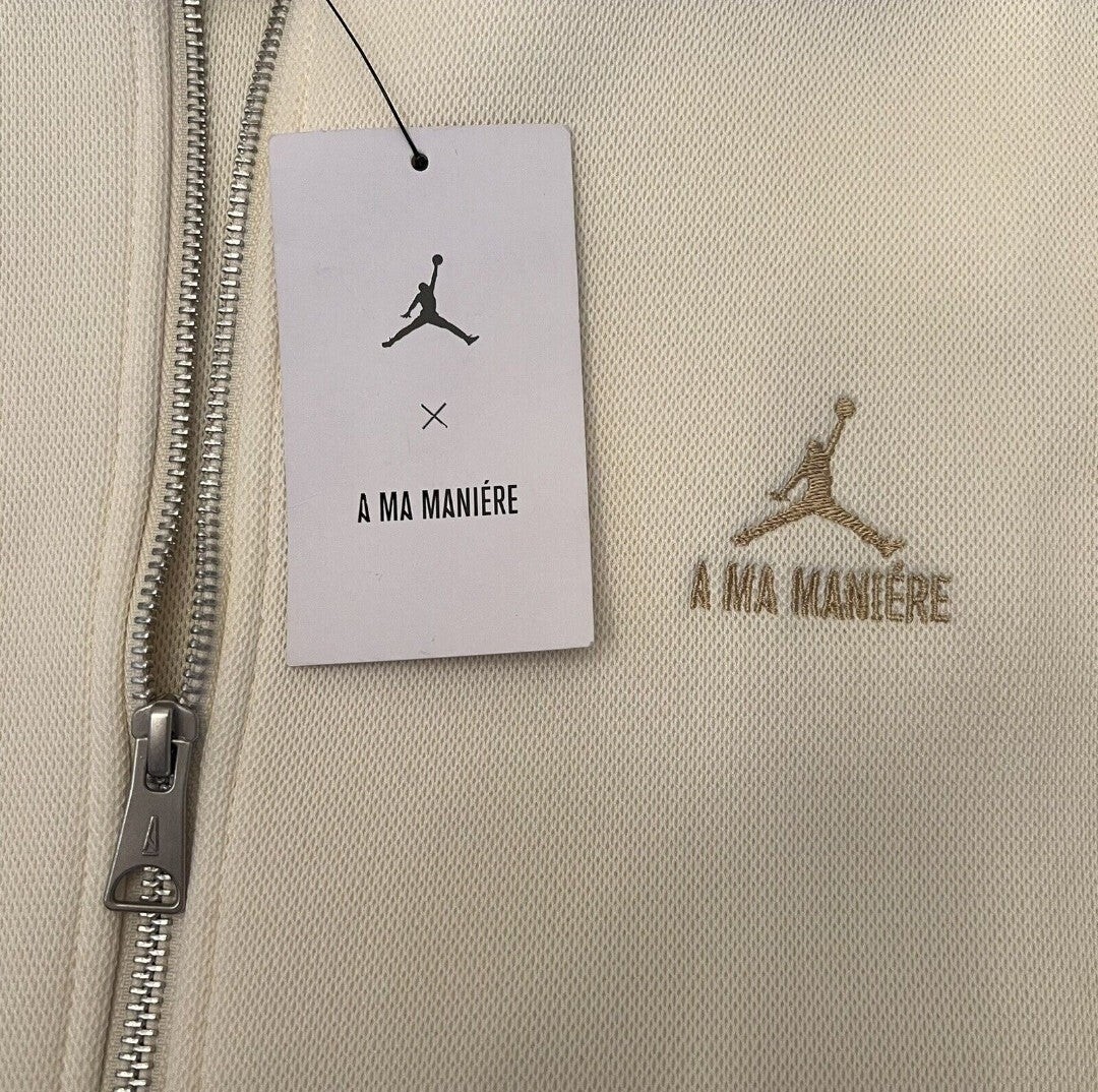 Nike Air Jordan x A Ma Maniere Track Jacket Cream DX5651-113