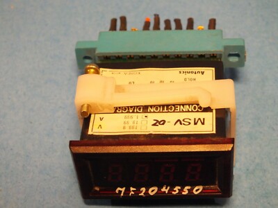 AUTONICS MSV-02 1,999V Voltmeter