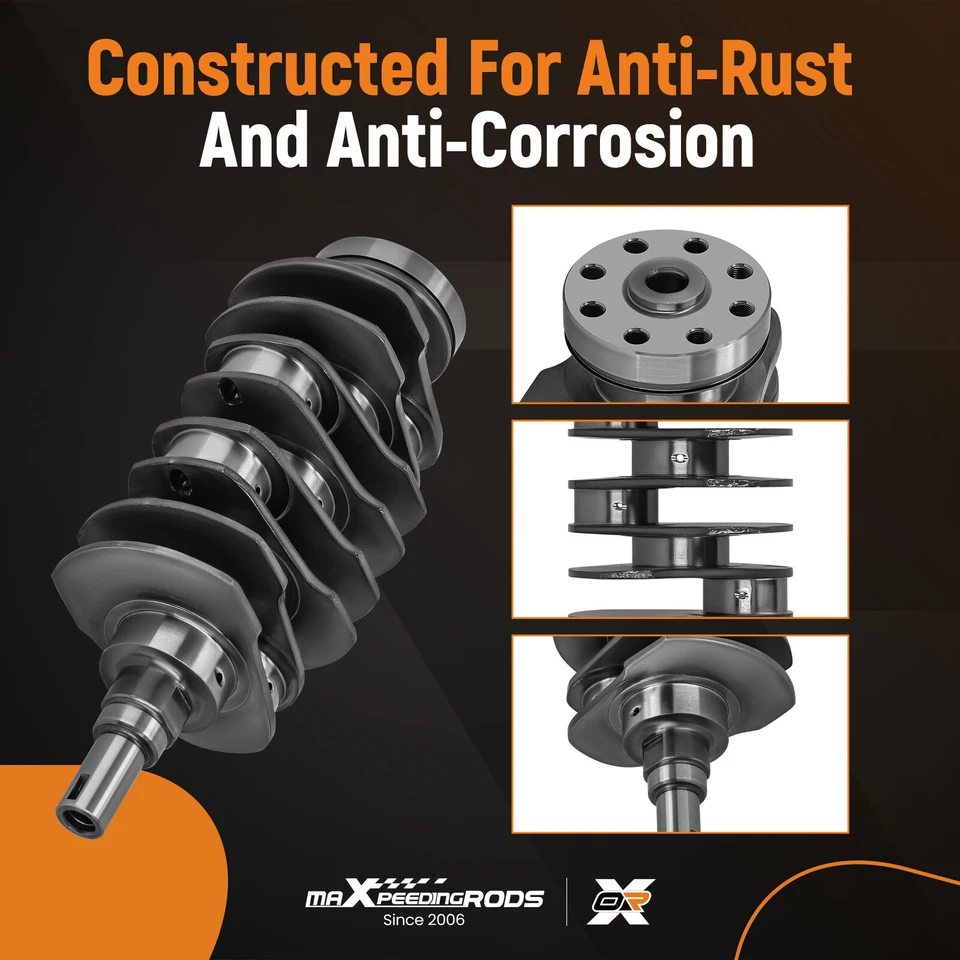 Коленвал EJ257 2,5 л EJ255 для Subaru 2004-2018 годов выпуска обработанный нитридом 12200AA430 - Изображение 2 из 4