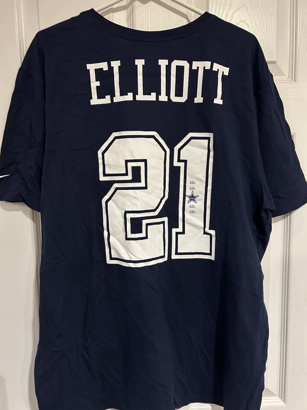Dallas Cowboys - Ezekiel Elliot #21 Tee shirt by Nike XXL. tags still on garment