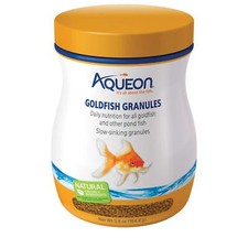 Aqueon Goldfish Fish Food Slow Sinking Granules 5.8 Ounce