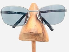 Vintage Timberland TB9099 Gray Metal Oval Sunglasses FRAMES ONLY