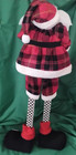 Plush Free-Standing Santa Claus with Long Posable Wooden Legs - 27" Tall — photo 6