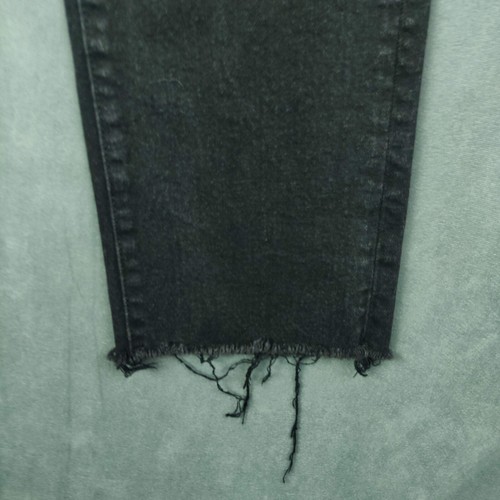 Jeans Oliver Logan donna 28 nero Crosby rilassato conico invecchiato orli sfilacciati - Foto 3 di 16