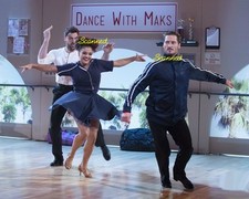Laurie Hernandez & Valentin & Maksim Chmerkovskiy #3974  Dancing With The Stars