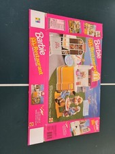 Vintage Barbie McDonald's Restaurant 1994 Box And Instructions Only