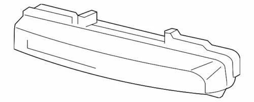 Genuine 2010-2016 Mercedes-Benz Daytime Run Lamp 204-906-90-00