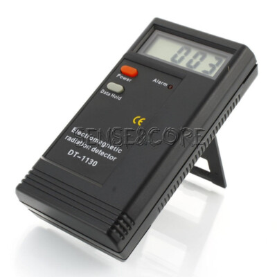 Digital EMF Meter Electromagnetic Radiation Measuring Device Audio LED Alarm