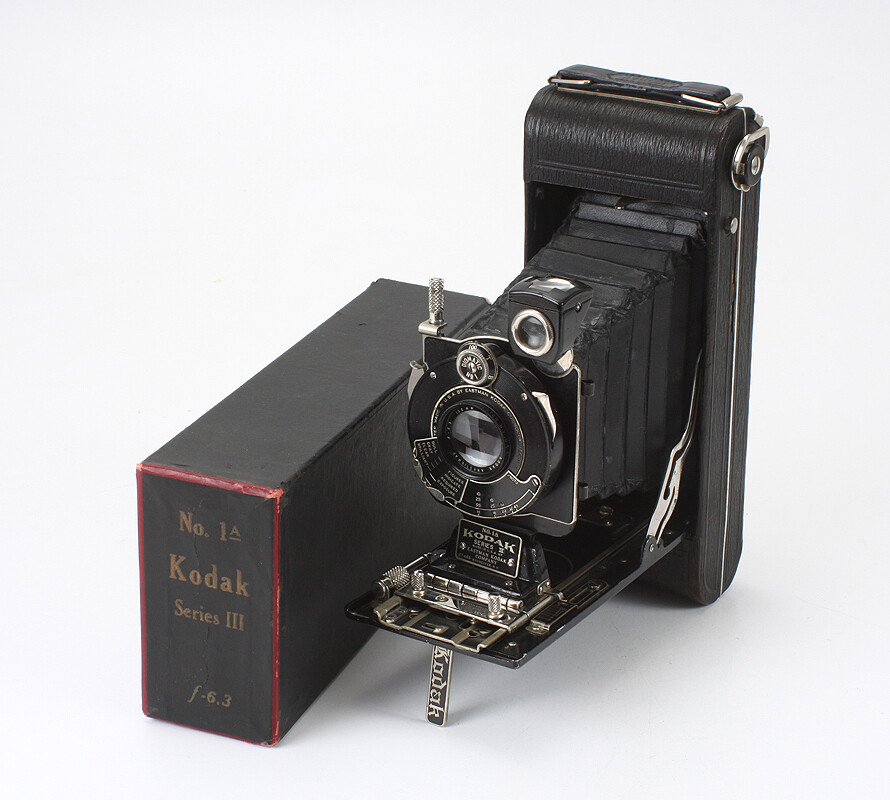 KODAK NO. 1A SERIES III AUTOGRAPHIC 130/6.3 K.A., BOXED, ISSUES ASIS/cks/194076 eBay