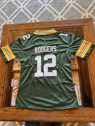 2 for price of 1 Green Bay Packers AARON RODGERS Youth Jerseys Medium and Large! - Picture 2 of 4