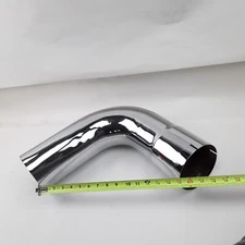 Automann 562.U4590E15C Exhaust Elbow 5in 90 DEG ID-OD Chrome Heavy Duty