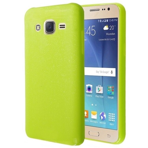 Custodia Silicone Back Case Fluo Cover Gel Glitter Sottile Htc Desire 620 Lime - Foto 4 di 4