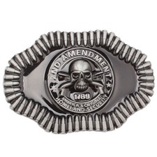 Skull Belt Buckle Cowboy Native American Motorcyclist SK-16 