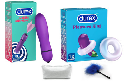 Durex aufregendes Erotik-Set mit Intense Delight Minivibrator 1 Stück Pleasure R