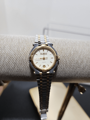 Gucci 9000L Vintage Ladies Ivory Face Watch Gucci Vintage GUCCI 9000L Ivory Dial Quartz 24mm Women main image 4