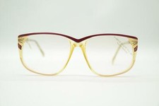 Vintage Neostyle Cosmet 355/058 Brown Red Oval Glasses Frame NOS