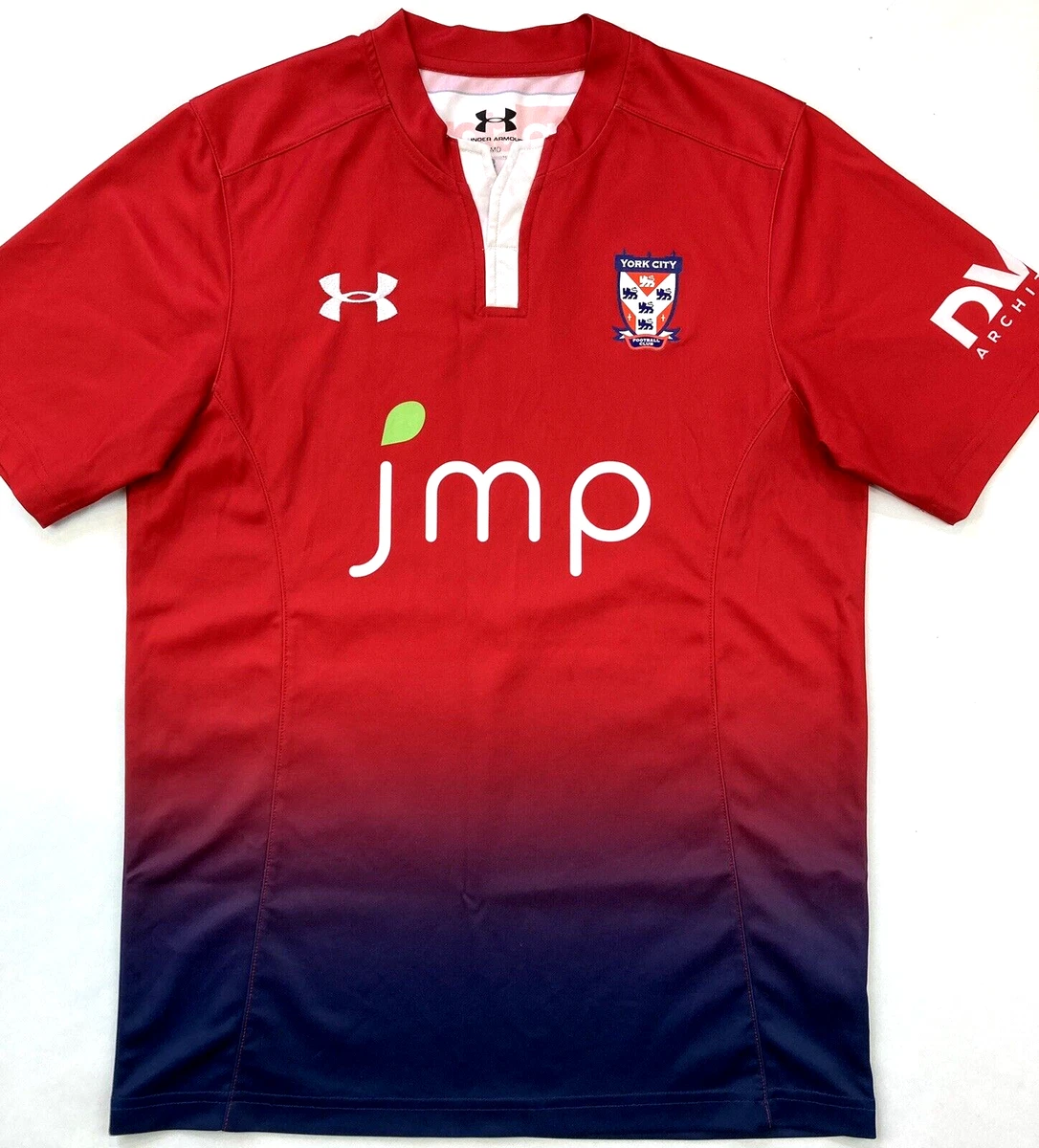 Under Armour YORK CITY FC 2020 21 M Home Football Shirt Soccer Jersey YCFC Top