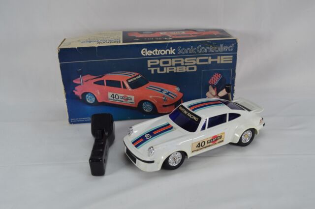 Electronos Sonic Controlled Porsche Turbo RC Car - Boxed - Tested
