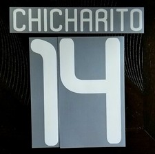 Authentic Chicharito Hernandez Mexico 14 Kids Boys Font Set Soccer Futbol Jersey