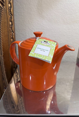 Neu Le Creuset Teekanne Kaffeekanne groß 1,3L /1,4 qt, 14,5cm hoch ohne Deckel