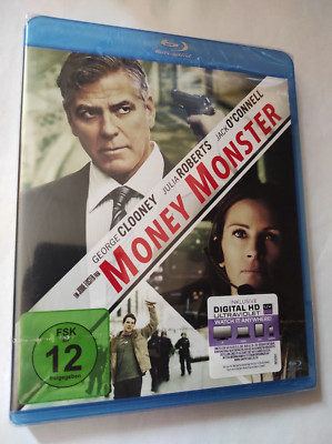 Money Monster  Blu-ray , spannend , George Clooney , Julia Roberts , neu , ovp