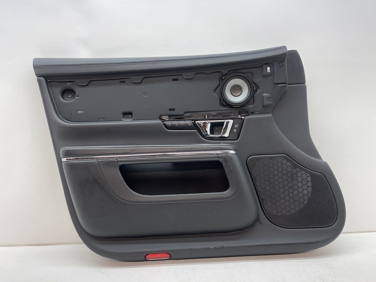 10-15 Jaguar XJ XJL X351 Front Left Driver Door Panel Black OEM | eBay