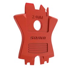 SRAM Disc Brake Pad Spacer 2.4mm - Red Monobl...