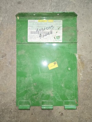 John Deere, AH130892, Metal Tailing Elevator Housing Door. John Deere Green