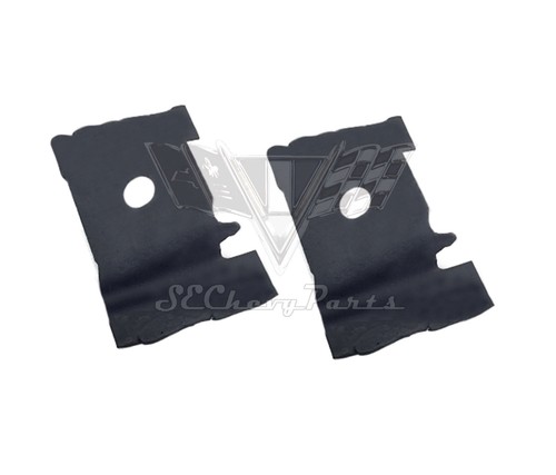 1959-1960 Chevy Impala 2 Door Hardtop Rear Back Seat Floor Mounting Bracket PAIR - Picture 1 of 2