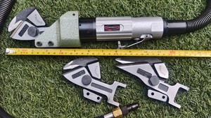 ACY Taiwan Professional Pneumatic Air Scissors Kit + H-300S 3 Quicher Head