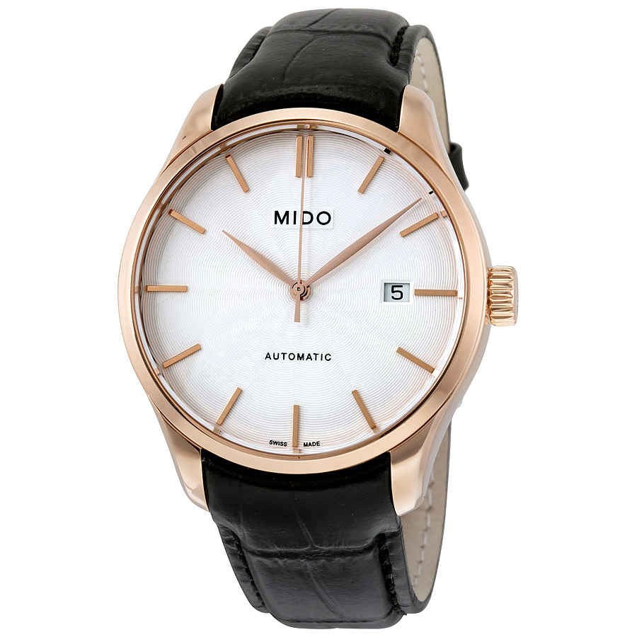 Mido Belluna II Automatic Silver Dial Men's Watch M0244073603100